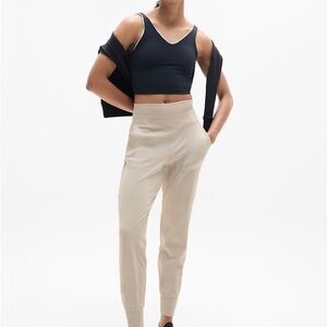 Venice High Rise Jogger. SMALL. Abalone color